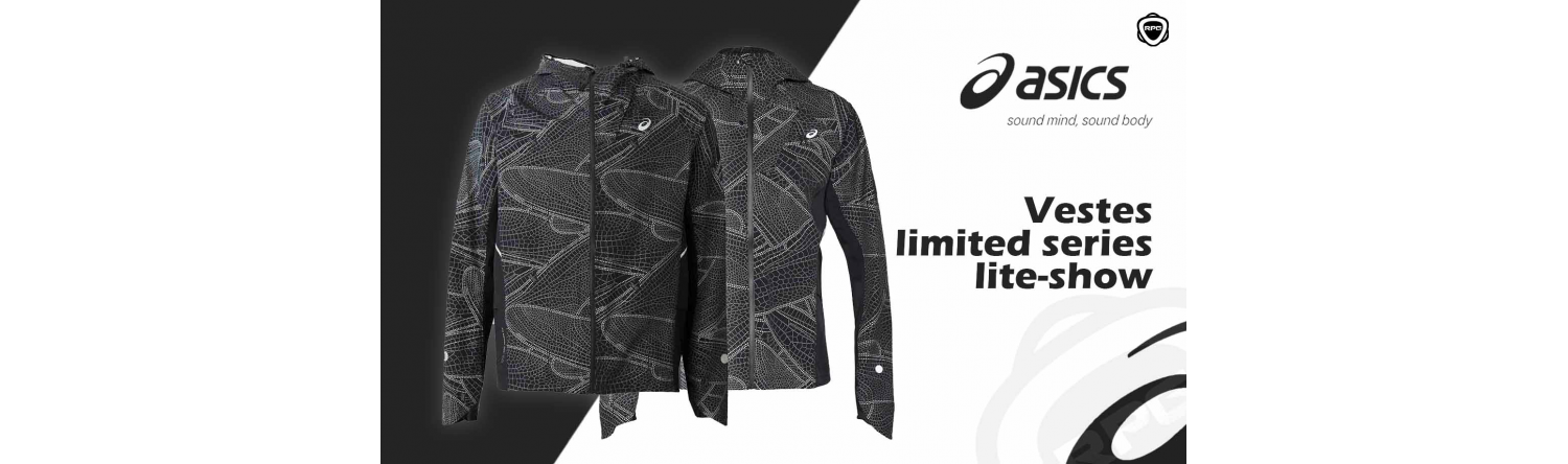 Asics limited series lite-show jacket Running Planet Genève